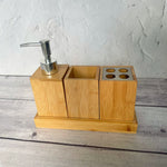 Organizador de Baño de Bambú