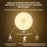 Luz Nocturna con Sensor de Movimiento Recargable