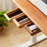 Organizador de Cajón Bajo Escritorio de Madera