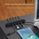 Organizador de Cables para Escritorio