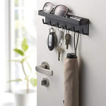 Llavero de Pared Adhesivo de Acero Inoxidable