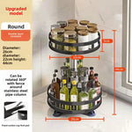 Organizador Giratorio de Especias para Cocina