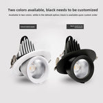 Foco Empotrable COB Ajustable para Techo