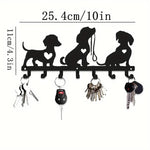 Colgador de Llaves Decorativo de Hierro para Pared