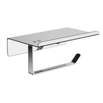 Portarrollos de Baño de Acero Inoxidable con Soporte para Móvil