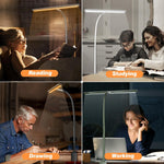 Lámpara de Escritorio LED de Espectro Completo con Protección Ocular