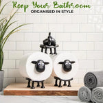 Portarrollos de Baño con Diseño de Oveja