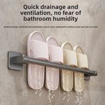 Zapatero de Pared Adhesivo sin Taladro para Baño