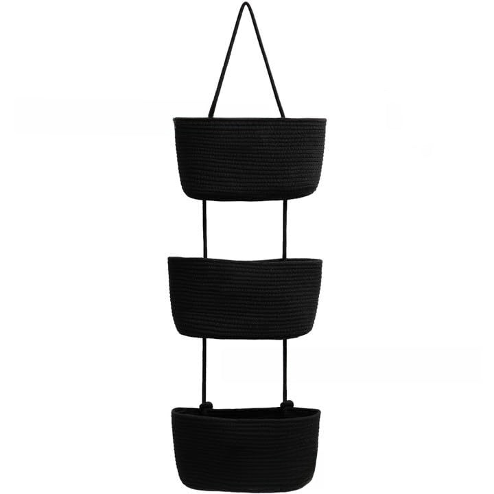 Cesta Organizadora de Cuerda de Algodón para Pared