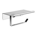 Portarrollos de Baño de Acero Inoxidable con Soporte para Móvil