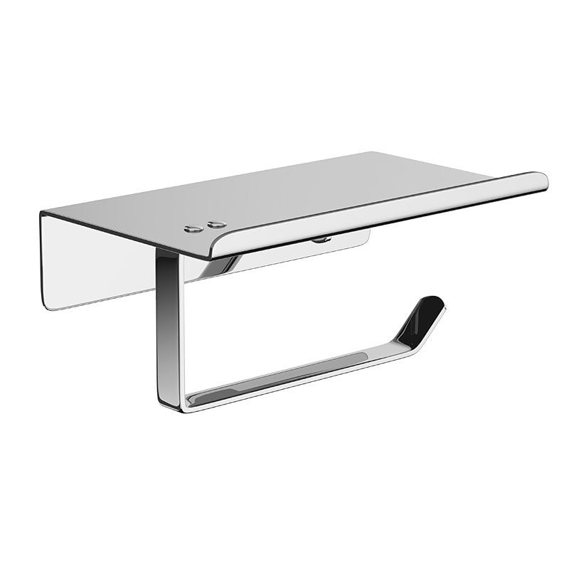 Portarrollos de Baño de Acero Inoxidable con Soporte para Móvil