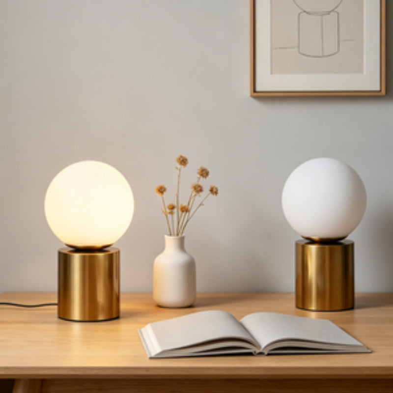 Lámpara de Mesa Creativa con Luz Cálida en Forma de Luna