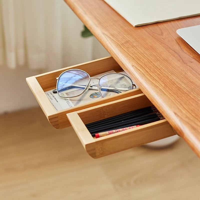 Organizador de Cajón Bajo Escritorio de Madera