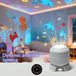 Proyector LED de Copos de Nieve Giratorio