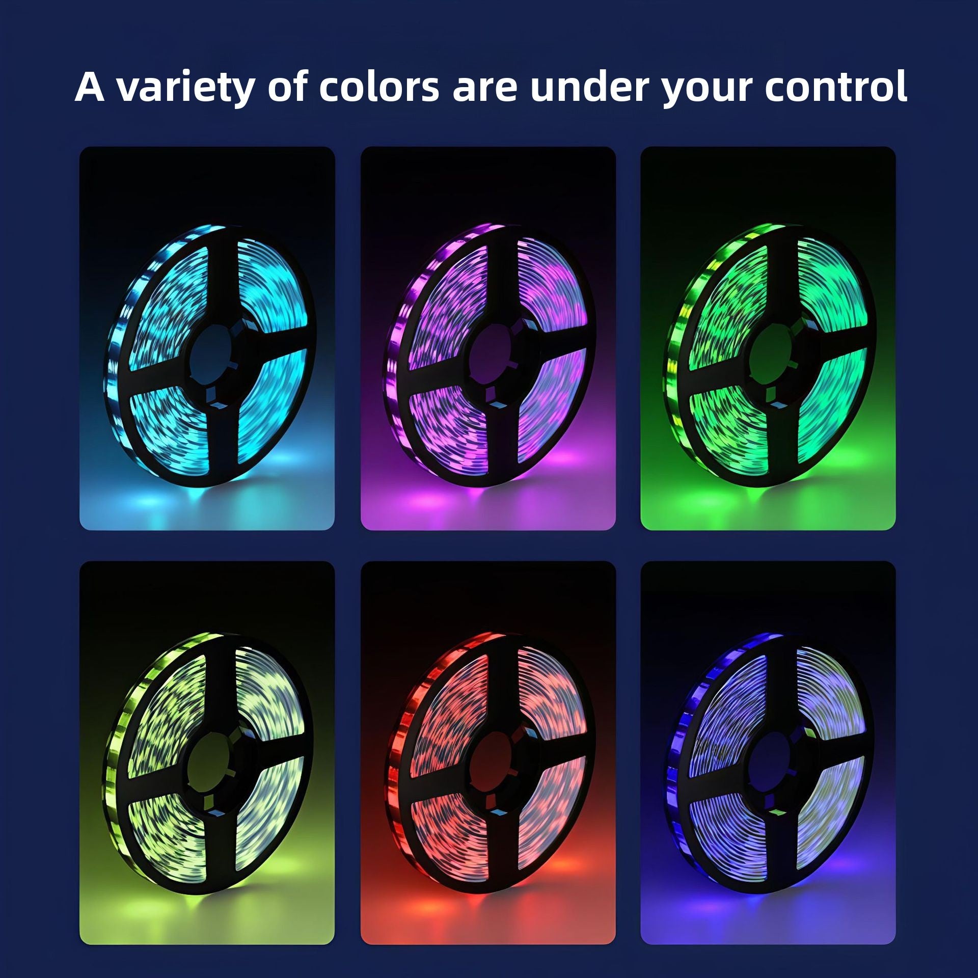Tira LED RGB con Bluetooth