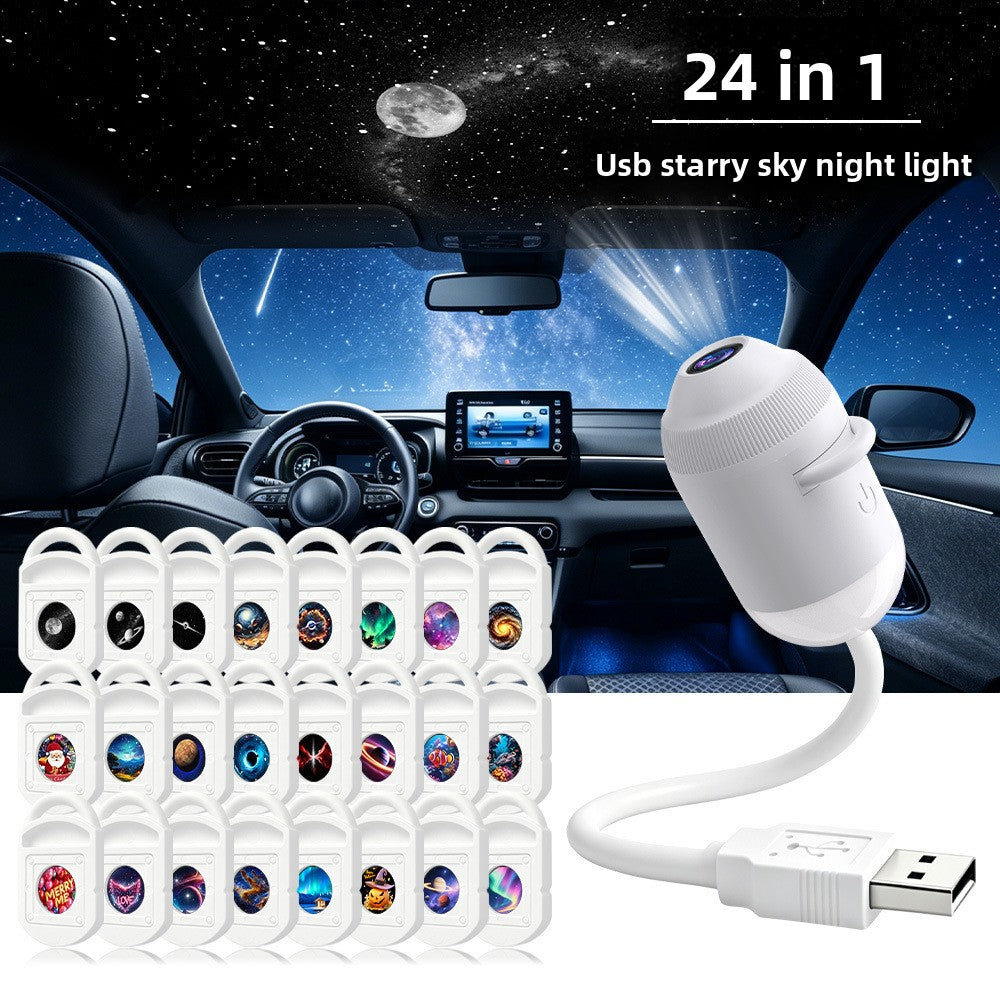 Proyector de Estrellas USB con Modo Ambiente