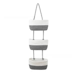 Cesta Organizadora de Cuerda de Algodón para Pared