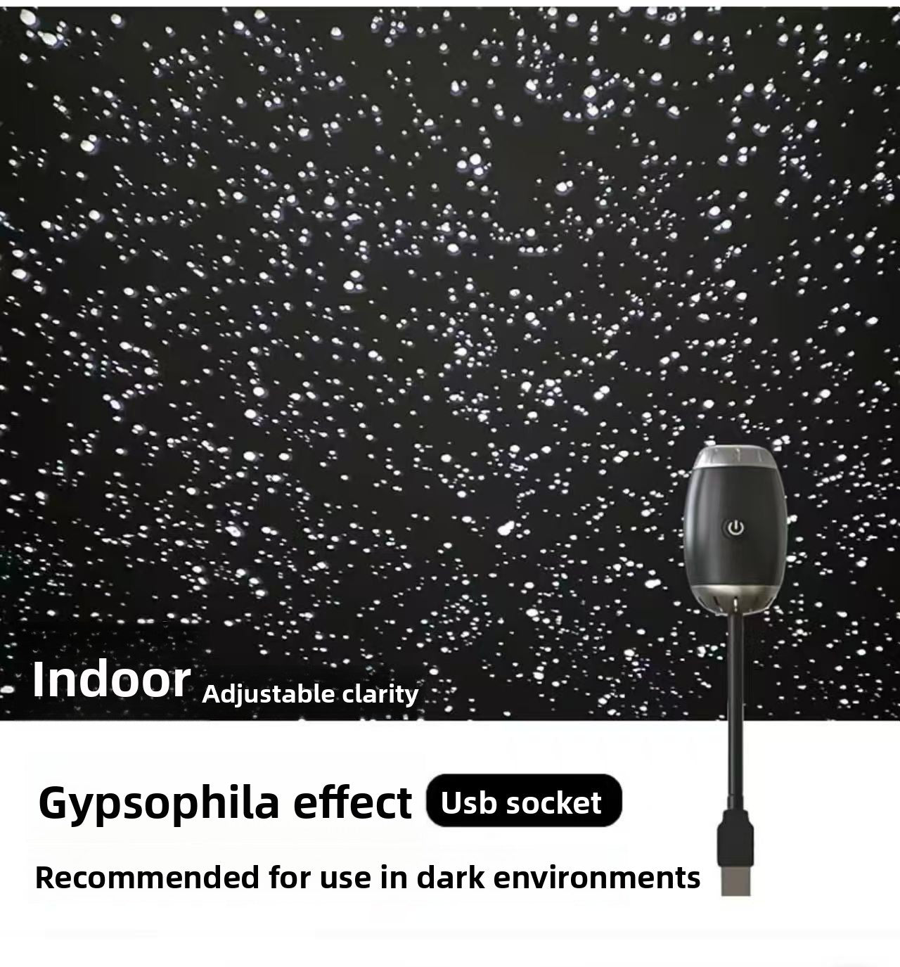 Proyector de Cielo Estrellado USB