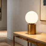 Lámpara de Mesa Creativa con Luz Cálida en Forma de Luna