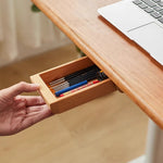 Organizador de Cajón Bajo Escritorio de Madera