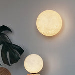 Lámpara de Pared de Luna con Impresión 3D