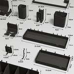 Organizador de Pared Tipo Pegboard