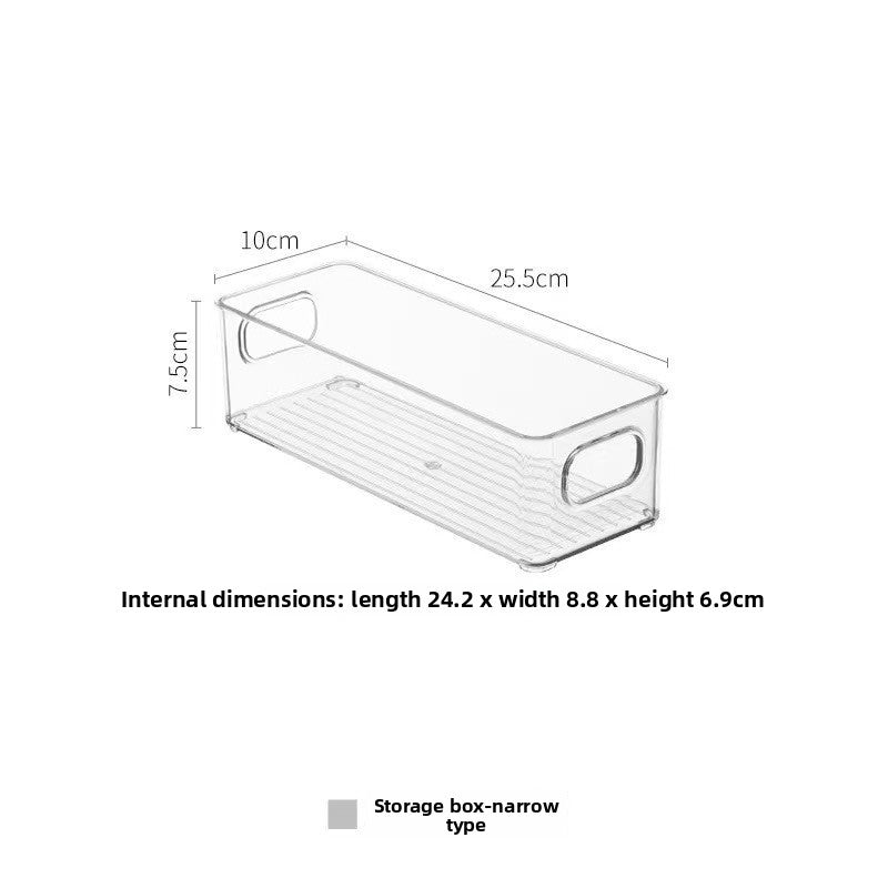Caja Organizadora Transparente de Escritorio