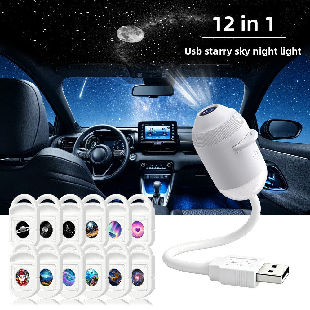 Proyector de Estrellas USB con Modo Ambiente
