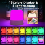 Lámpara Táctil RGB con Mando a Distancia